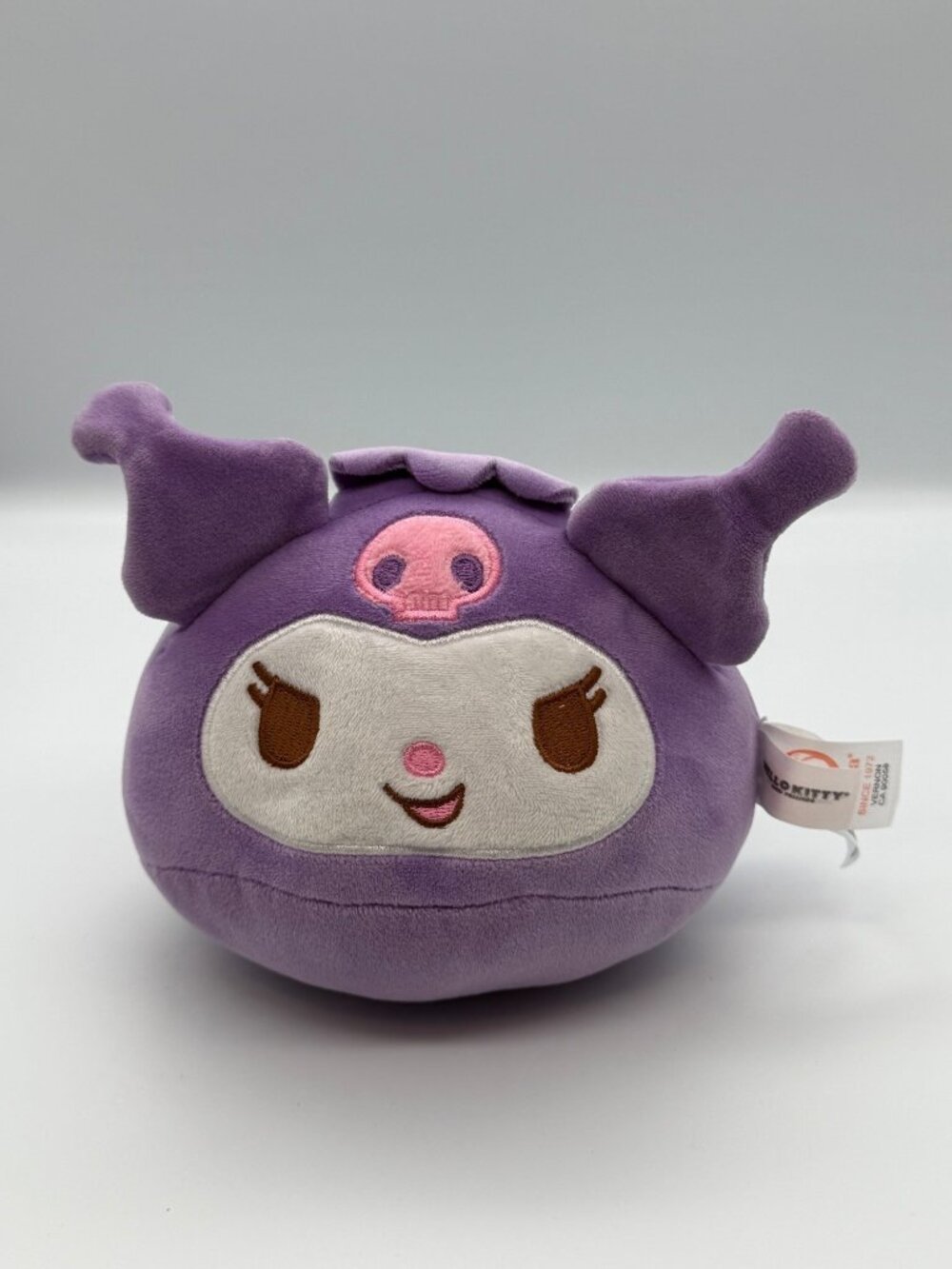Sanrio Hello Kitty Fiesta Kuromi Dumpling Cute Plush Purple 6 Inches Pre Loved